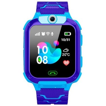 Детские смарт-часы RunGo K1 14 128x128 SIM 2G LBS камера видеозвонок SOS голубые 4087₽