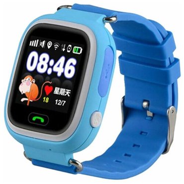 Детские умные часы Smart baby watch Q80 голубые 2450₽