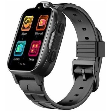 Детские умные часы Smart Baby Watch Wonlex CT08 GPS WiFi камера 4G черные водонепроницаемые 5590₽