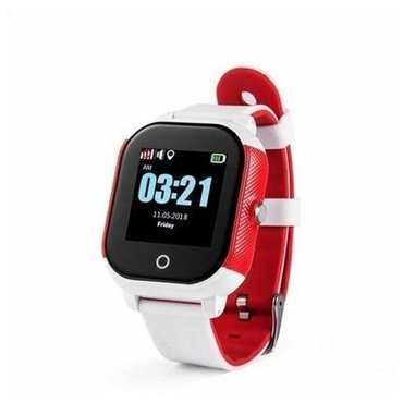 Детские умные часы Smart Baby Watch Wonlex GW700S GPS красно-белые 6990₽