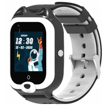 Детские умные часы Smart Baby Watch Wonlex KT22 GPS WiFi камера 4G черные водонепроницаемые 8290₽
