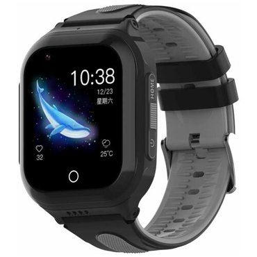 Детские умные часы Smart Baby Watch Wonlex KT24S GPS WiFi камера 4G черные водонепроницаемые 8290₽