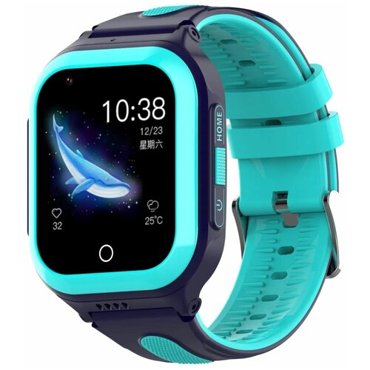 Детские умные часы Smart Baby Watch Wonlex KT24S GPS WiFi камера 4G голубые водонепроницаемые 7350₽