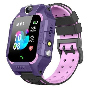 Детские умные смарт часы с GPS Z6 розовые 1663₽
