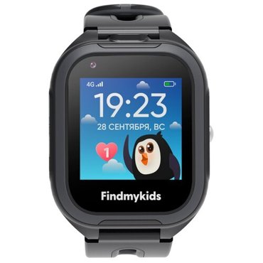 Детские умные часы Elari Findmykids 4G Go Современные 4G-часы с расширенным функционалом безопасности и двумя камерами розового цвета 3888₽