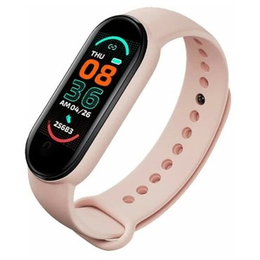 Фитнес-браслет M6 розовый 849₽