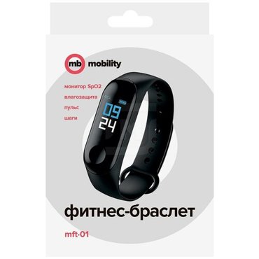 Фитнес-браслет Mb Mobility Mft-01 Черный 735₽