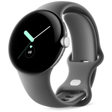 Google Умные часы Google Pixel Watch 41mm LTE Серебристый 37480₽