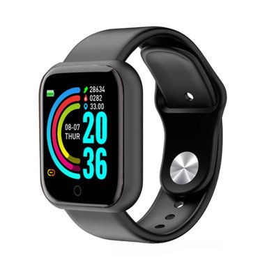 Многофункциональные смарт часы для Android iOS Фитнес браслет Smart Watch Black 537₽