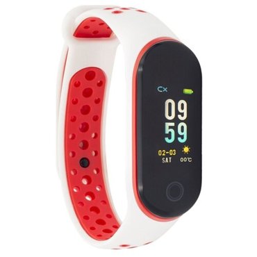 Фитнес браслет Qumann QSB 10 WhiteRed 2499₽