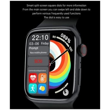 Смарт часы Умные часы smart watch Черные 1777₽