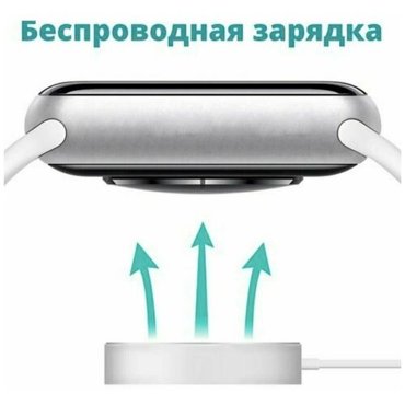 Смарт часы M7 серии 7 с активными кнопками и беспроводной зарядкой Белые 1950₽