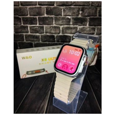 Умные часы Ultra Watch Seies 8 Беспроводная зарядка Поддержка GPS-NFC Цвет Золотой 2499₽