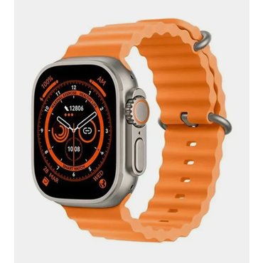 Smart Watch X8 ULTRA Premium Умные спортивные смарт часы Диагональ 49 мм женские и мужские золотистые 2199₽