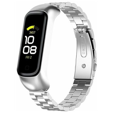 Стальной браслет для для Samsung Galaxy Fit 2 SM-R220 серебряный 1319₽