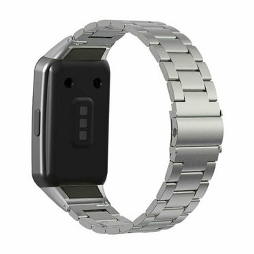 Стальной браслет для Huawei Band 6 Honor Band 6 серебристый 1319₽