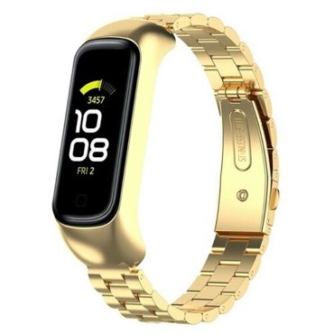 Стальной браслет для Samsung Galaxy Fit 2 SM-R220 золото 1199₽