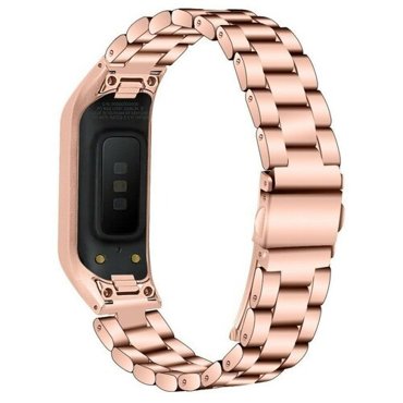 Стальной браслет для Samsung Galaxy Fit E SM-R375 розовое золото 1079₽