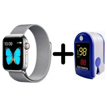 Умные часы BandRate Smart SX1818SSWB-SET2 с пульсометром мониторингом сна секундомером 7450₽