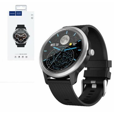 Умные часы Charome T7 33mm черные 2940₽