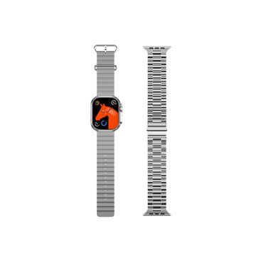 Умные часы Charome T8S Ultra Max 45mm серебро 2420₽