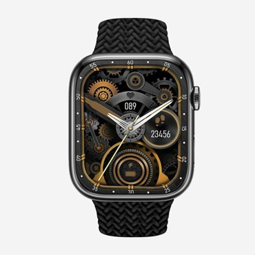 Умные часы Charome T9 Super AMOLED 45mm черные 3430₽