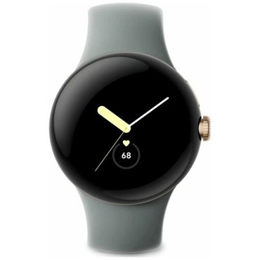 Умные часы Google Pixel Watch 4GBTWiFi Champagne GoldHazel band 34900₽