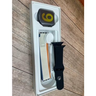 Умные часы HK9PRO Plus Смарт часы HK9 Pro 47mm iOS Android Bluetooth звонки Уведомления Шагомер Черный 3210₽
