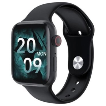 Умные часы М7 МАХ Смарт-часы Smart Watch M7 MAX 45 мм сенсорный 19 HD-экран NFC с активной кнопкой Siri беспроводная зарядка черные 2095₽