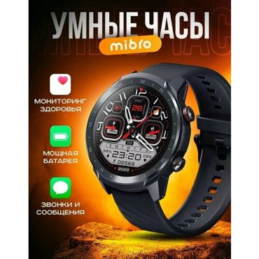 Умные часы Mibro A2черныекруглые 5500₽