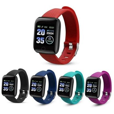 Умные часы Smart Watch 116 Plus красный 1130₽