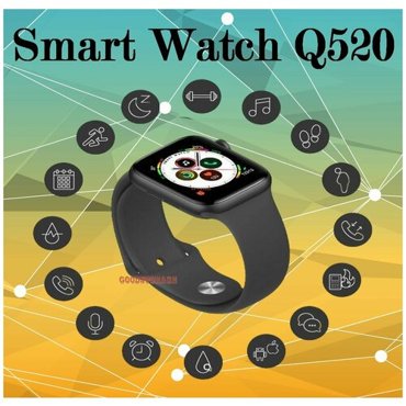 Умные часы Smart Watch Q520 черные 989₽