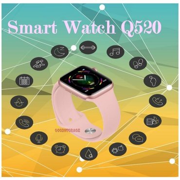 Умные часы Smart Watch Q520 розовые 989₽