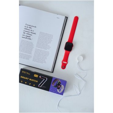 Умные часы Smart Watch смарт часы WS7 PRO цвет красный 2178₽