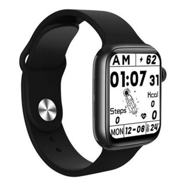 Умные часы Smart Watch X12 2021 42мм Синий с полноразмерным экраном и активным колесиком 1590₽