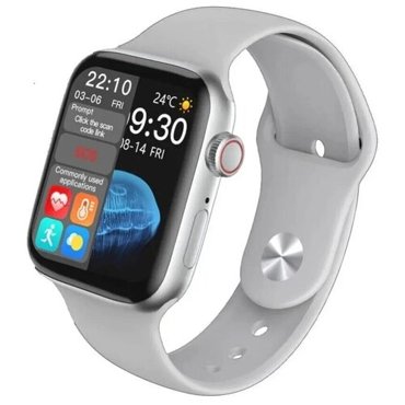 Смарт часы серебристые iOS Android Smart часы с сенсорным экраном Новинка 2550₽