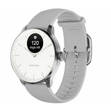 Умные часы Withings scan watch Light 37 мм белый серый 36020₽