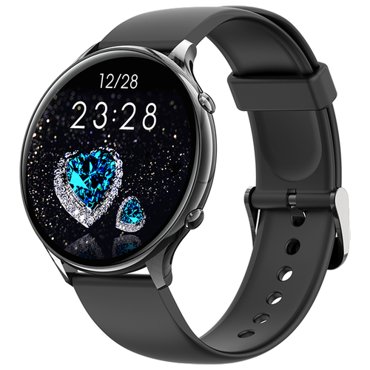 Умные-часы женские изящные с измерением пульса и кислорода в крови GELIKON LINE T8 Super Slim Black с тонким ремешком и ультратонким корпусом 3551₽