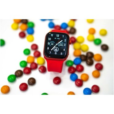 Умные часы женские Smart Watch HW 22 PRO Bluetooth влагонепронецаемые красные Часы для спортсменов для фитнеса бега тренировок спорта 1250₽
