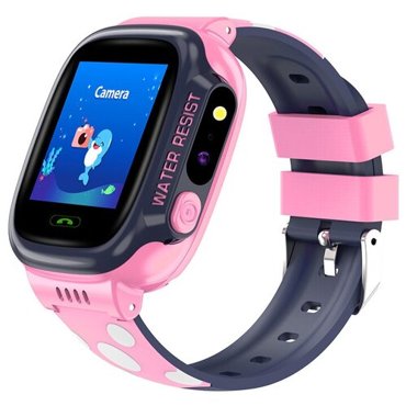 Умные детские смарт часы PALEOHORA Y92 Smart Watches PRO IOSAndroid с Full touch HD IPS экраном GPS трекером кнопкой SOS камерой фонариком собственной SIM картой Розовый 2170₽