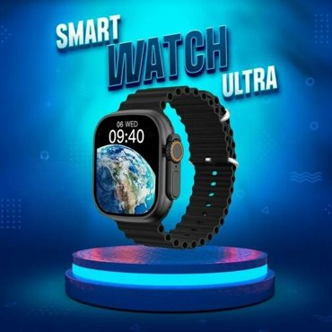 Умные фитнес смарт часы Smart Watch T800 Ultra 2 199 черный 1989₽
