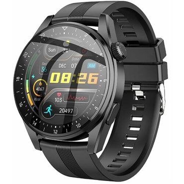 Умные Смарт-часы - Hoco Y9 Smart 300мАч экран 360х360px цвет черный 1 шт 5999₽