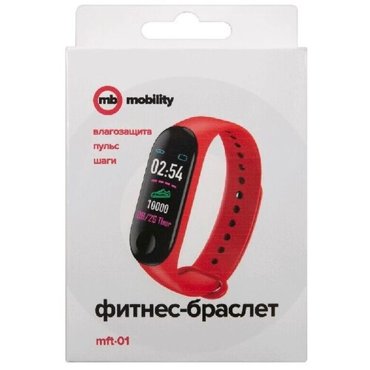 Умный браслет mObility MB mft-01 Red УТ000022921 878₽