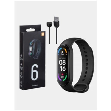 Умный фитнес браслет женский Smart Watch M6 Bluetooth влагозащищенный розовый Часы для спортсменов для фитнеса бега тренировок спорта 549₽
