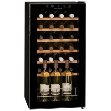 Винный холодильный шкаф Dunavox DXFH-2888 компрессорный отдельностоящий холодильник для вина на 28 бутылок 751520₽