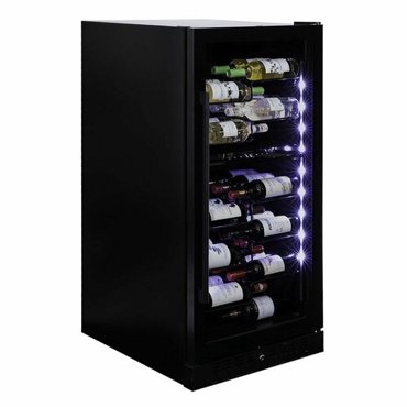 Винный холодильный шкаф Dunavox DX-58258DB компрессорный встраиваемый отдельностоящий холодильник для вина на 58 бутылок 420699₽