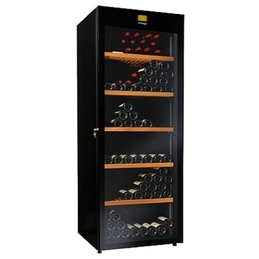 Винный шкаф на 294 бутылки Avintage Diva DVA305G черный 489600₽