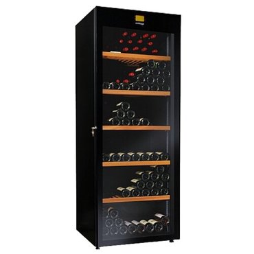 Встраиваемый винный шкаф на 264 бутылки Avintage Diva DVP265G черный 427500₽