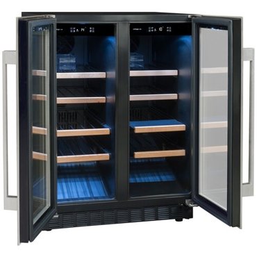 Встраиваемый винный шкаф на 42 бутылки Avintage AVU41SXDPA стальной 221400₽