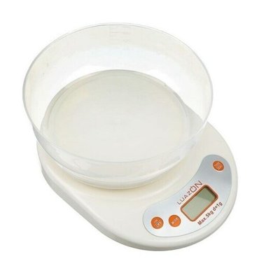 Кухонные весы с чашей Luazon до 5 кг 1426₽